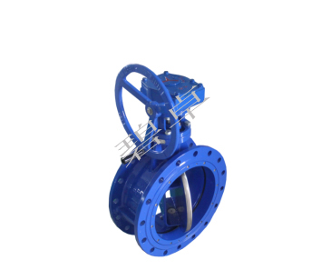 Flange type manual butterfly valve